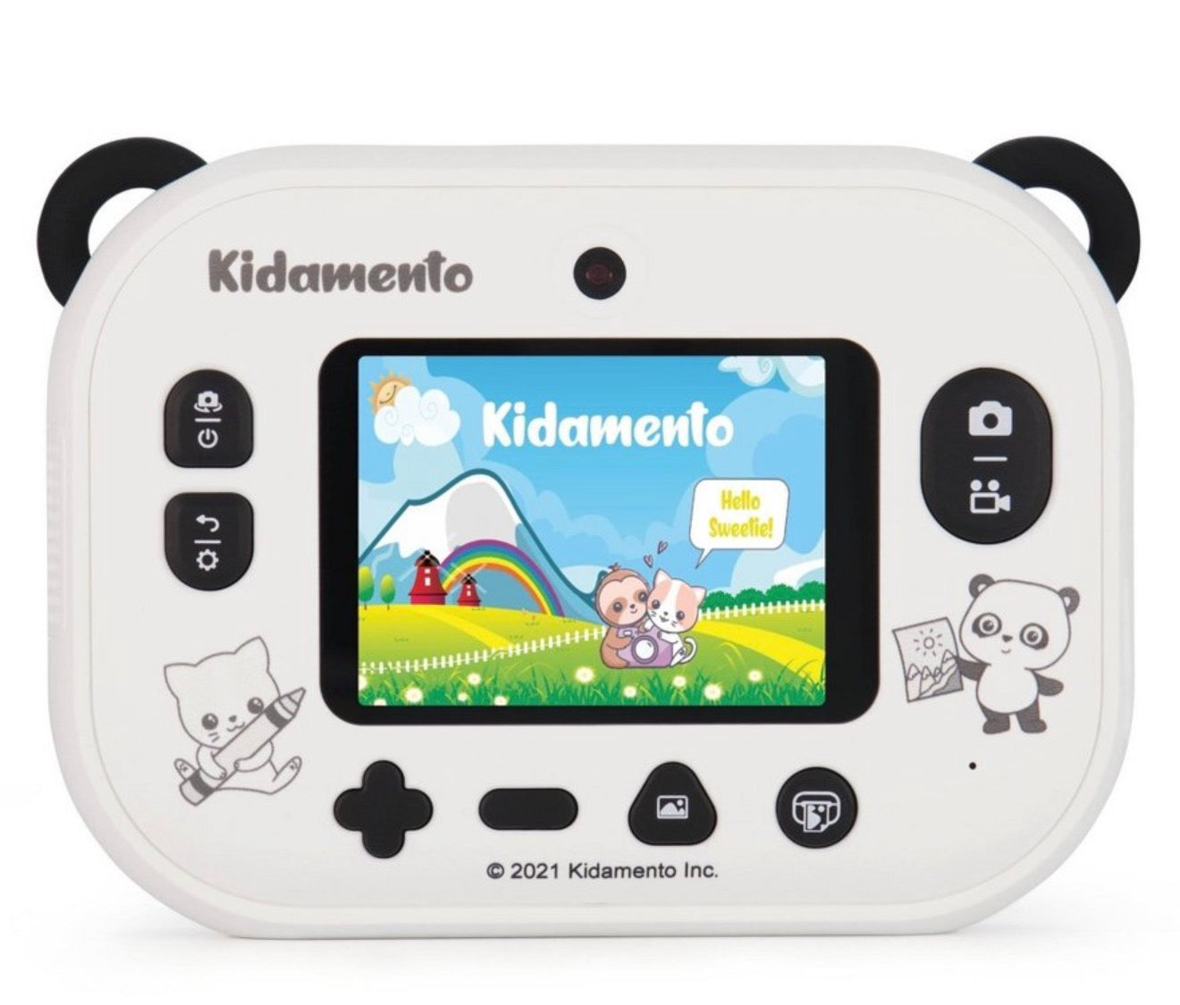 Kidamento Instant Print Camera for Kids β Koko the Panda | 2MP, 2.4β Screen, 32GB Memory