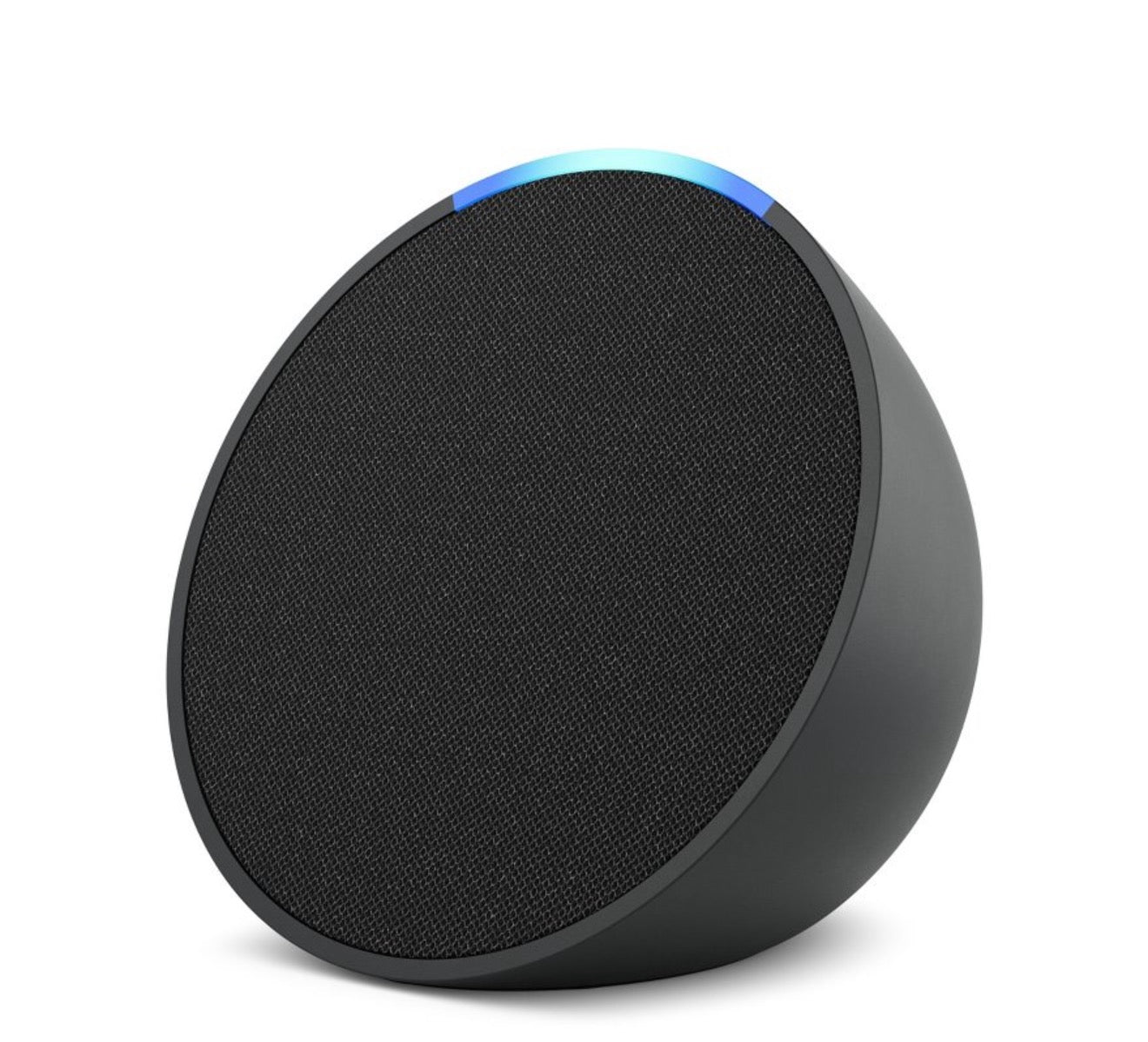 Amazon Echo Pop (1st Gen, 2023 Release) | Compact Smart Speaker with Alexa – Charcoal