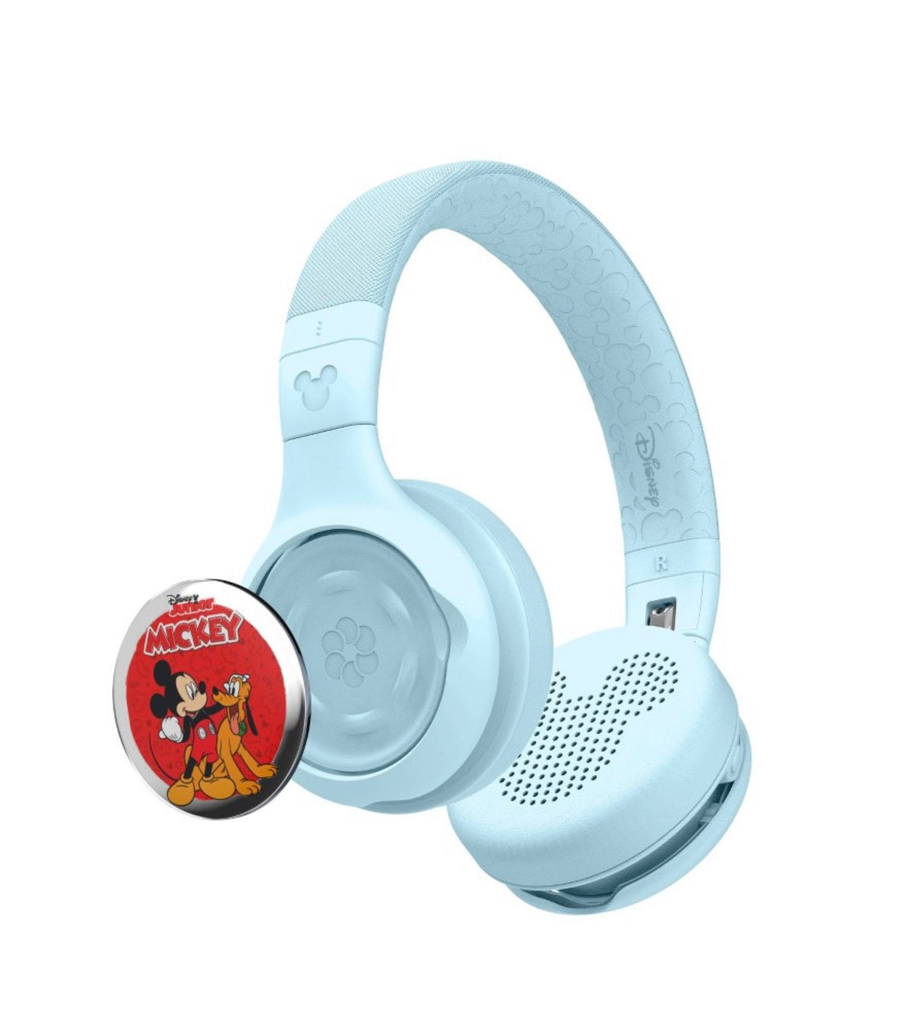 Disney StoryPhones Storytelling Bluetooth Wireless Kids Headphones – Mickey Edition | Hybrid Wired/Wireless