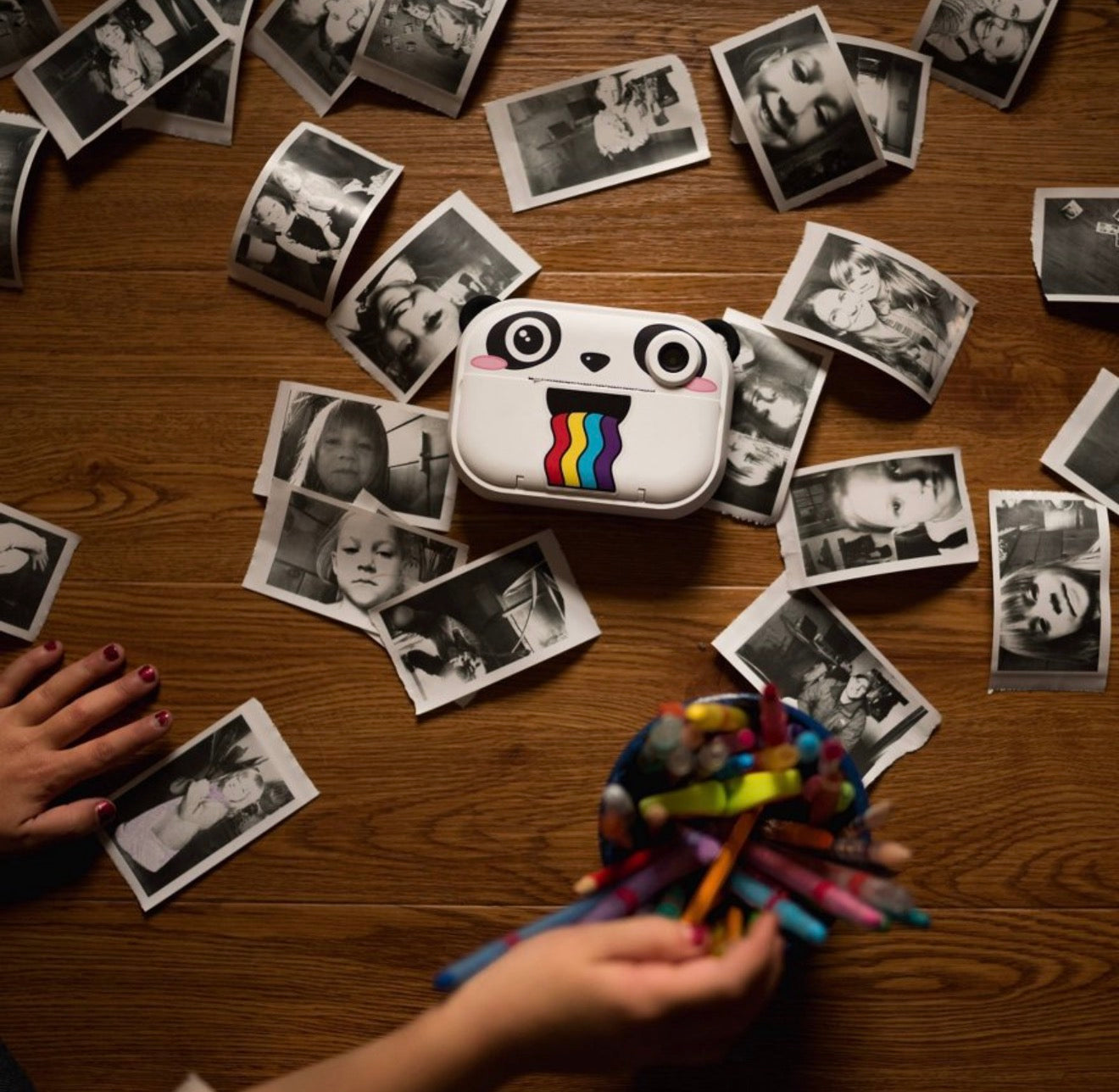 Kidamento Instant Print Camera for Kids – Koko the Panda | 2MP, 2.4” Screen, 32GB Memory