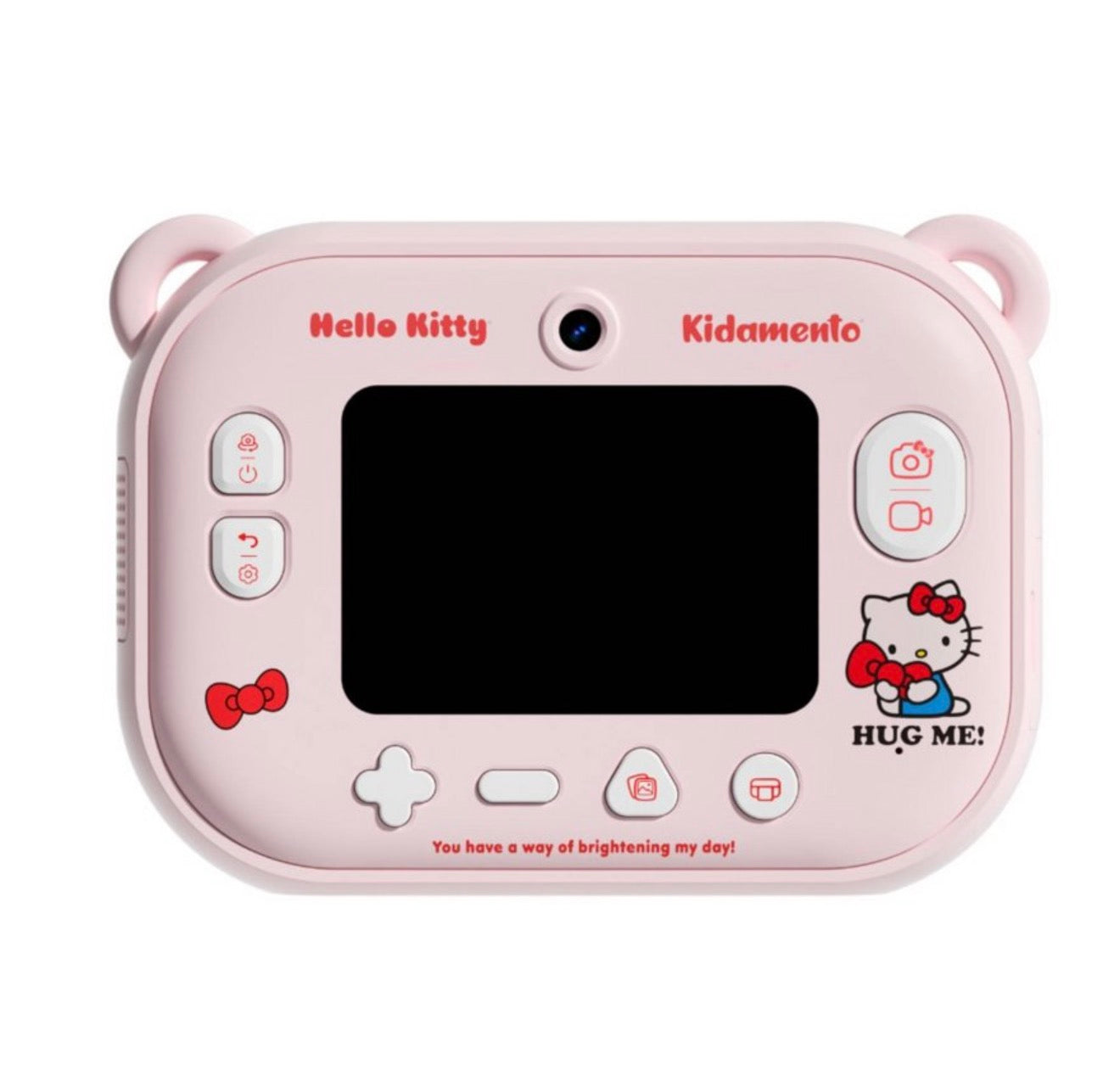 Hello Kitty × Kidamento Kids Digital Camera – 32GB, Rechargeable, Dual Lens, Pink