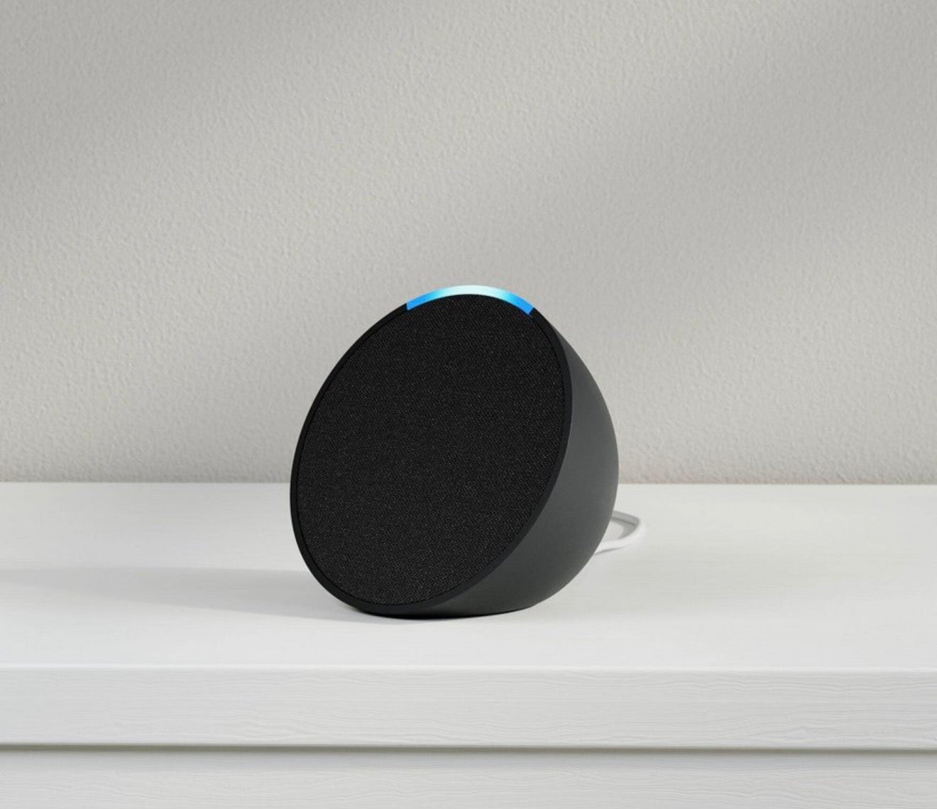 Amazon Echo Pop (1st Gen, 2023 Release) | Compact Smart Speaker with Alexa – Charcoal